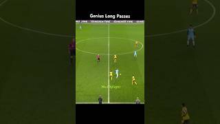 Genius Long Passes In Football [upl. by Territus411]