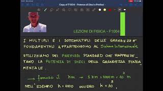 F1004  Le potenze di 10 e i prefissi  Lezioni di Fisica [upl. by Launce]