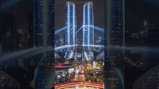 Chengdu Twin Tower City China Chengdu Shorts ytshorts [upl. by Hoenack]