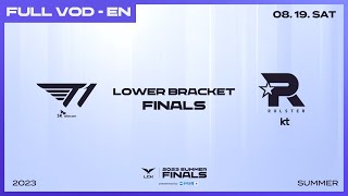 T1 vs KT  2023 LCK Summer Lower Bracket Finals [upl. by Sidonie]