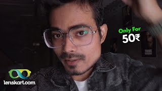 I Bought EyeGlasses From Lenskart Just For 50₹  Review amp Unboxing Vlog [upl. by Ayotak]