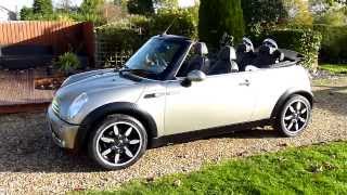 Review of 2008 Mini Cooper Sidewalk 16 Convertible For Sale SDSC Specialist Cars Cambridge [upl. by Nylodnarb543]