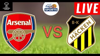 Arsenal Women vs Bk Hacken Women Live Score  Womens Champions League Qualification [upl. by Alayne]