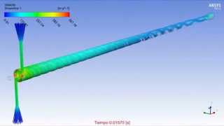 🥇 ANSYS CFX  Ranque  Hilsch Turbo Vortex  CFD [upl. by Middleton]