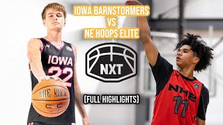 Iowa Barnstormers Black vs NE Hoops Elite [upl. by Rosie]