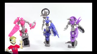 AUVELIER REVIEW TRANSFORMERS STUDIO SERIES 52 ARCEE CHROMIA Y ELITA1 EN ESPAÑOL [upl. by Vera]