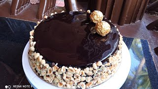 Ferrero Rocher Cake Recipe  How to Make Ferrero Rocher Cake [upl. by Iviv]