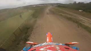 NEMX CHAMPIONSHIP ROUND 7 race 2 C unders wooley grange MX track 18062022 [upl. by Aidnac]