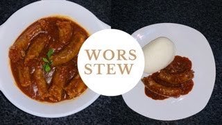 Boerewors Stewwors recipeSouth Africa [upl. by Bronder392]