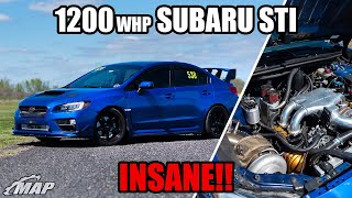 1200hp STI quotGAPBARUquot  8 Second Subaru [upl. by Cibis64]