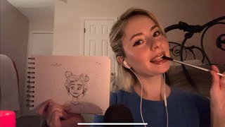 ASMR Sketching You gentle [upl. by Devon467]