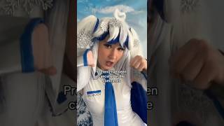 I DID WHAT hatsune miku snow meme cosplay cosplay hatsunemiku miku meme snowmiku [upl. by Alyosha]