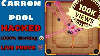 How to hack carrom pool  100 working💯💯carrom carrompool gameking luckyshorts [upl. by Eanej586]