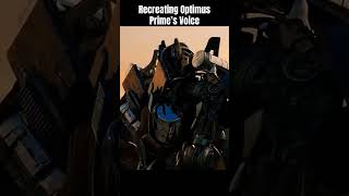 Revisiting my Optimus Prime voice impression [upl. by Ahseekat]