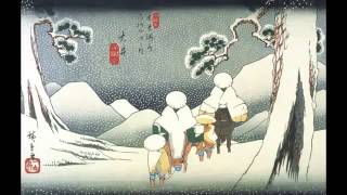 quotSnowquotJapan Relaxing Musicjapanese traditional Background MusicshamisenkotoInstrumental [upl. by Ahsaetal]