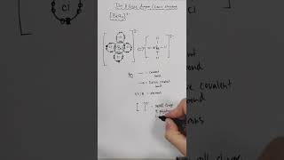 BeCl4 2 Lewis Structure  Dot amp Cross Diagram shorts chemistry alevelchemistry [upl. by Ardme]