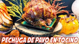 Pechuga de Pavo en Tocino [upl. by Kenimod]