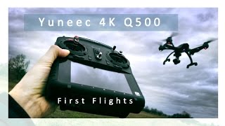 Yuneec 4K Q500  Meine ersten Test Flugmanöver 😉 [upl. by Veradi]