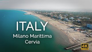 Cervia Milano Marittima  Italy  Amazing 4k video [upl. by Aivital]