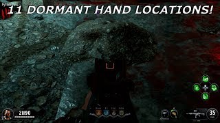 Ancient Evil Gauntlet Hand Locations 11 Locations Black Ops 4 Ancient Evil [upl. by Vernen]