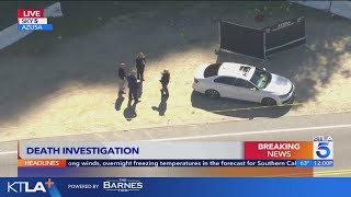 Investigation underway after body found in Azusa [upl. by Dnamra]