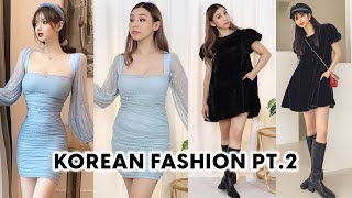 Korean Fashion Tryon Haul Part 2 here we go again [upl. by Tillion]