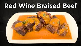 How to cook a Chuck Roast  Red Wine Braised Beef [upl. by Elehcar]