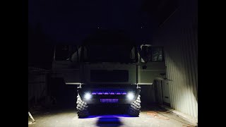 Neue LED Scheinwerfer am MAN Service Truck [upl. by Enelrad]