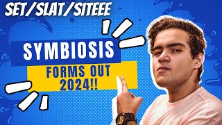 Symbiosis SETSLATSITEEE 2024 Forms out  How to fill form step by step  Symbiosis Pune [upl. by Weinstein110]