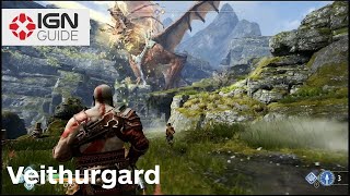 God of War  Veithurgard  Otr’s Imprisonment Walkthrough  Part 1 [upl. by Anihsit]