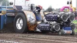 Tractor Pulling MADE 2012  45T Heavy Modified EUROCUP  FULL [upl. by Odnarb]