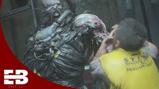 Nemesis killing Brad remake version  RESIDENT EVIL 3 remake [upl. by Leisha]