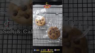 Soft amp Cakey or Thin amp Crisp chocolate chip cookiesnegowsyo cookie smallbusiness comfortfood [upl. by Ruskin]