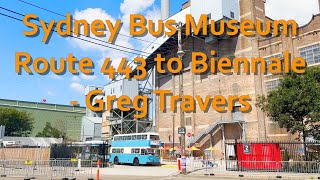 Sydney Bus Museum HIGHLIGHTS Route 443 to Biennale 2024 Vintage Bus Service [upl. by Tala]