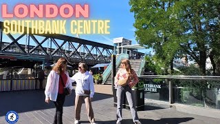 A Scenic Stroll Along Londons Southbank Centre [upl. by Ygiaf911]