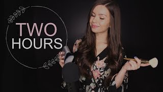 ASMR  2 HOURS Intense Mic Brushing for Sleep  NO TALKING [upl. by Reffotsirk554]