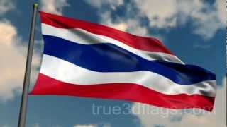 Thailand Flag 2012 720p wm [upl. by Lleznod]