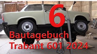 Trabant 601 Bautagebuch 6 Tieferlegung 35PSMotor [upl. by Ayotol]