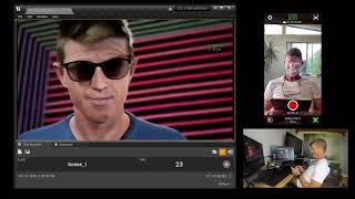 Unreal Engine  Live Link Face using iPhone to record realtime performance [upl. by Aruasi]