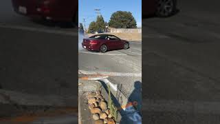 Donuts in BMW 645ci Straight piped￼ [upl. by Taite]