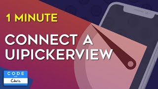 How to Connect a UIPickerView in One Minute [upl. by Admana140]