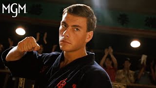 BLOODSPORT 1988  The Touch of Death Breaking the Bricks Scene  MGM [upl. by Llyrrad]