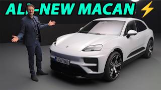 allnew Porsche Macan electric REVEAL REVIEW Macan 4 vs Turbo [upl. by Hussey]