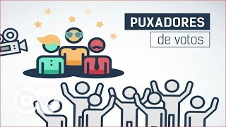 Como funcionam os puxadores de votos [upl. by Ycnaf]