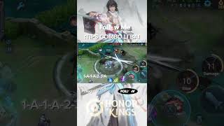 COMBO LI BAI honorofkingsindonesia hok hokglobal hokstudio mobilelegendsmlbb mlbbcreatorcamp [upl. by Sateia81]