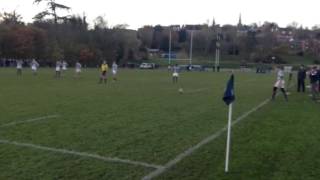 Trinity School Winning Penalty against Harrow School in the NatWest Schools Cup [upl. by Aiynot]