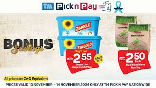 TM PnP Bonus Savings Midweek Winners 13 Nov [upl. by Olegnaleahcim]