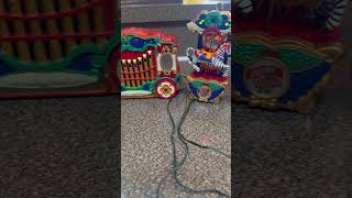 1992 Mr Christmas Holiday Carousel Lighted Musical Circus Animals [upl. by Adirahs]