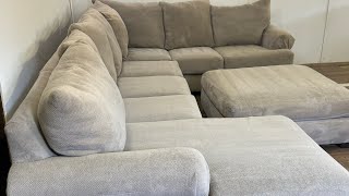 3Piece Sectional amp Ottoman  Sofa Store Monmouth County NJ [upl. by Wade]