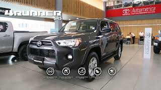 Conoce la Toyota 4Runner SR5 2023 en Autoamerica [upl. by Letch]